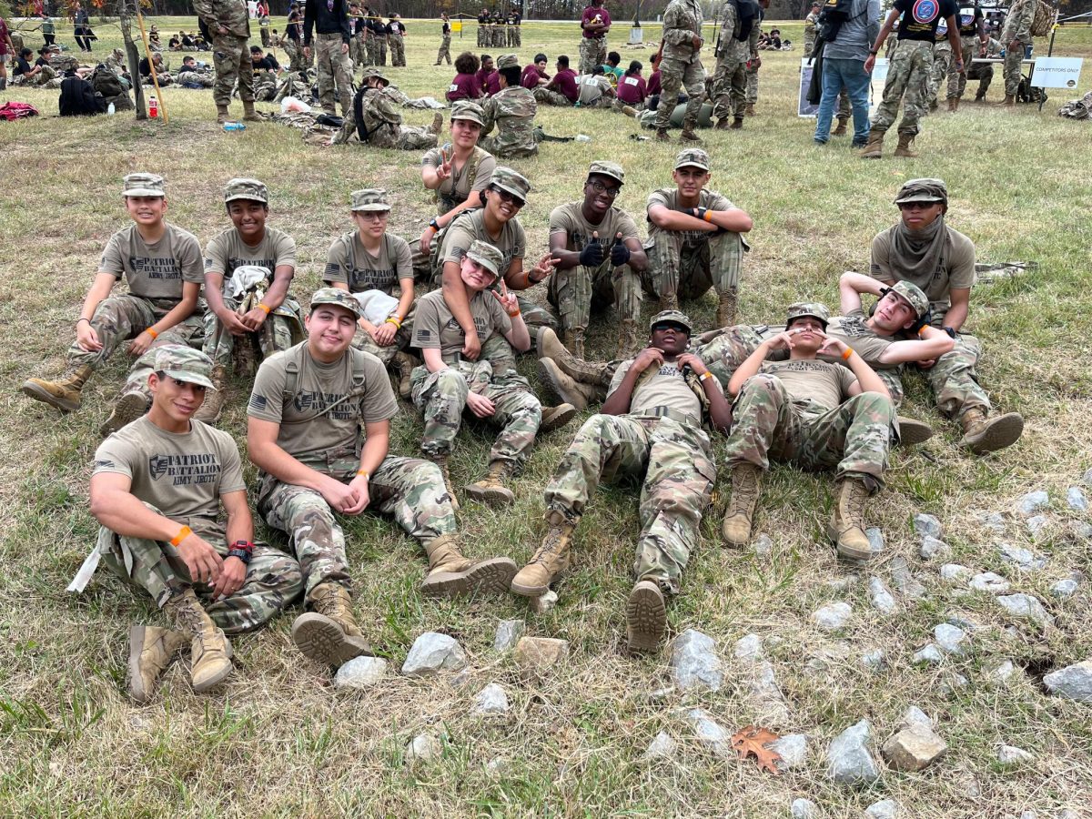 The Patriot Raider team conserving their energy prior to the cross-country rescue.